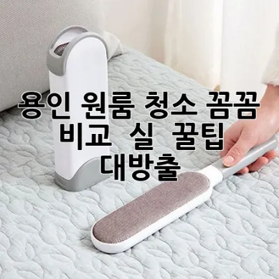 용인 원룸 청소, ✨꼼꼼 비교 & 실 ব্যবহারিক 꿀팁 대방출!✨