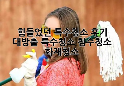 😱힘들었던 특수청소 후기 대방출! #특수청소 #침수청소 #화재청소